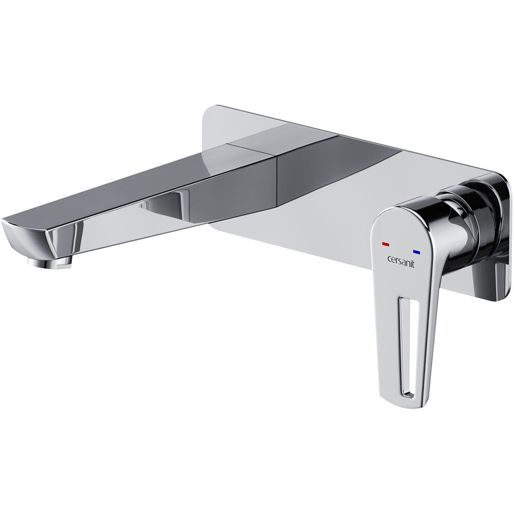 CERSANIT MILLE Unterputz-Waschtischmischer mit Chromkasten mit Stecker KLIK-KLAK Metall S951-357