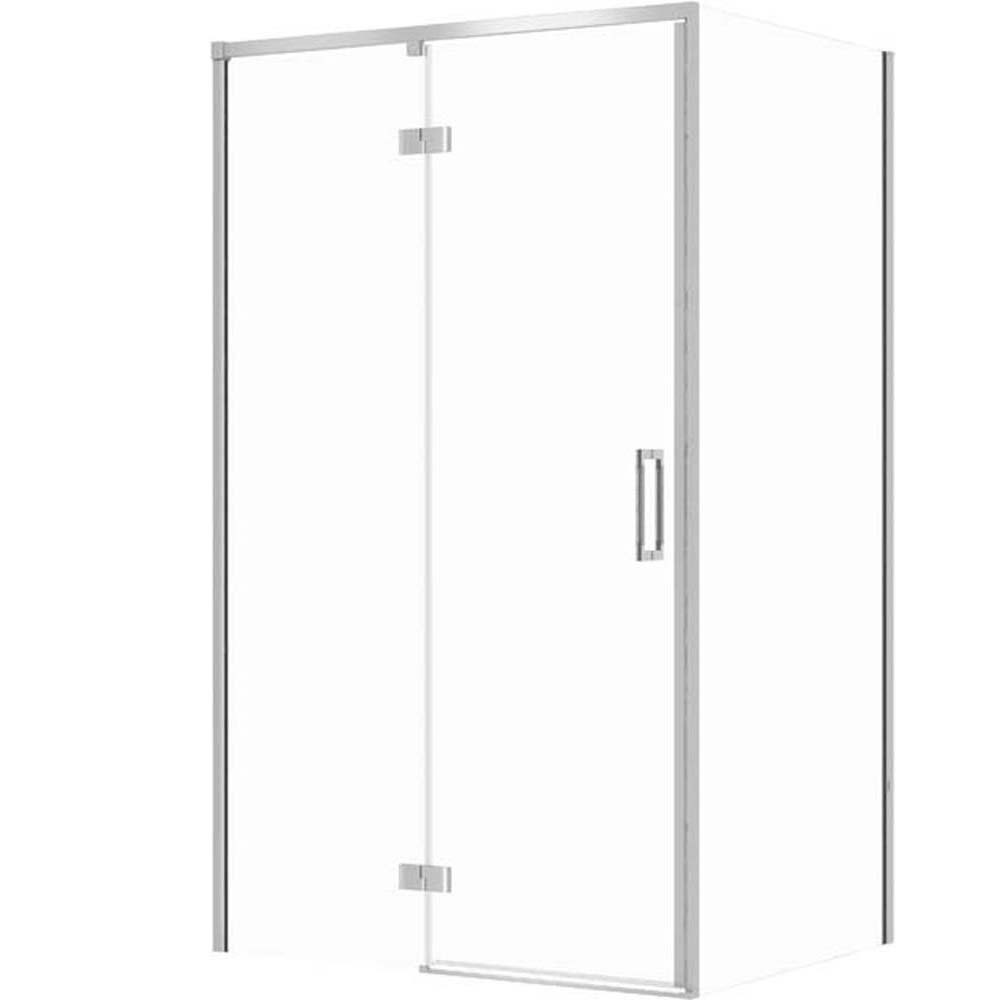 CERSANIT LARGA rechteckige Duschkabine links 120x90x195 cm chrom S601-320