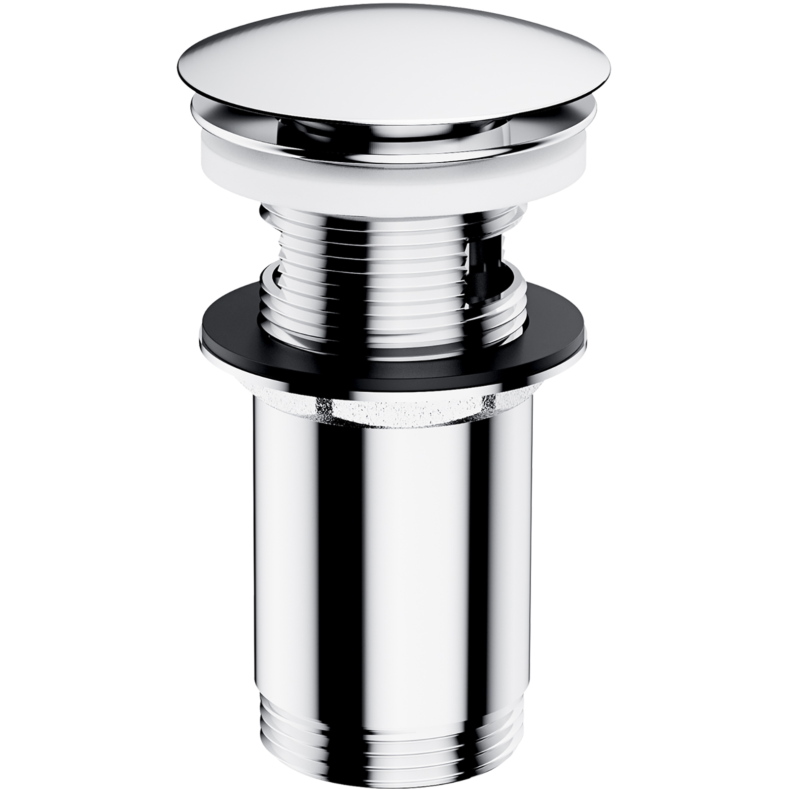 OMNIRES Klick-Klack-Stopper glänzender Chrom für Waschbecken mit Überlauf A706CR OMNIRES Klick-Klack-Stopper glänzender Chrom für Waschbecken mit Überlauf A706CR