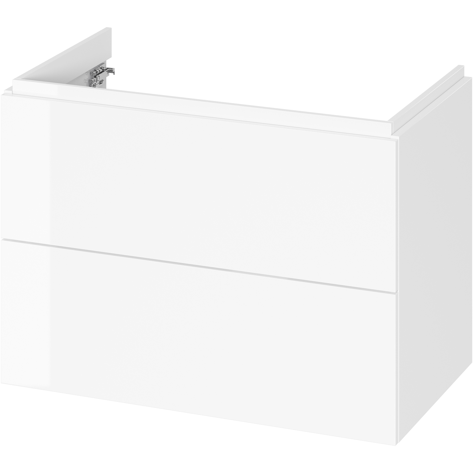 CERSANIT Waschbeckenschrank BONICA 80 weiß glänzendes Drucksystem DSM S4041-005