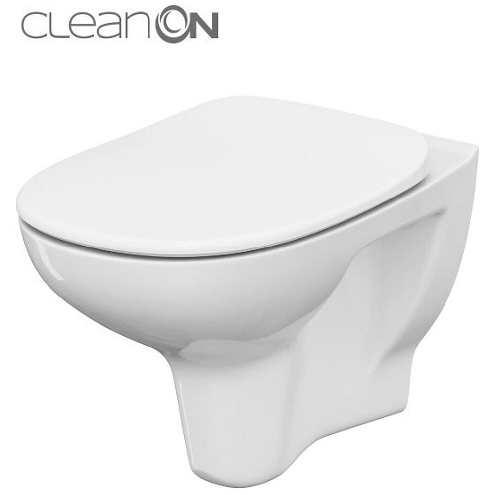 CERSANIT Wand-WC ARTECO NEW Soft-Fall-Sitz aus Polypropylen S701-180