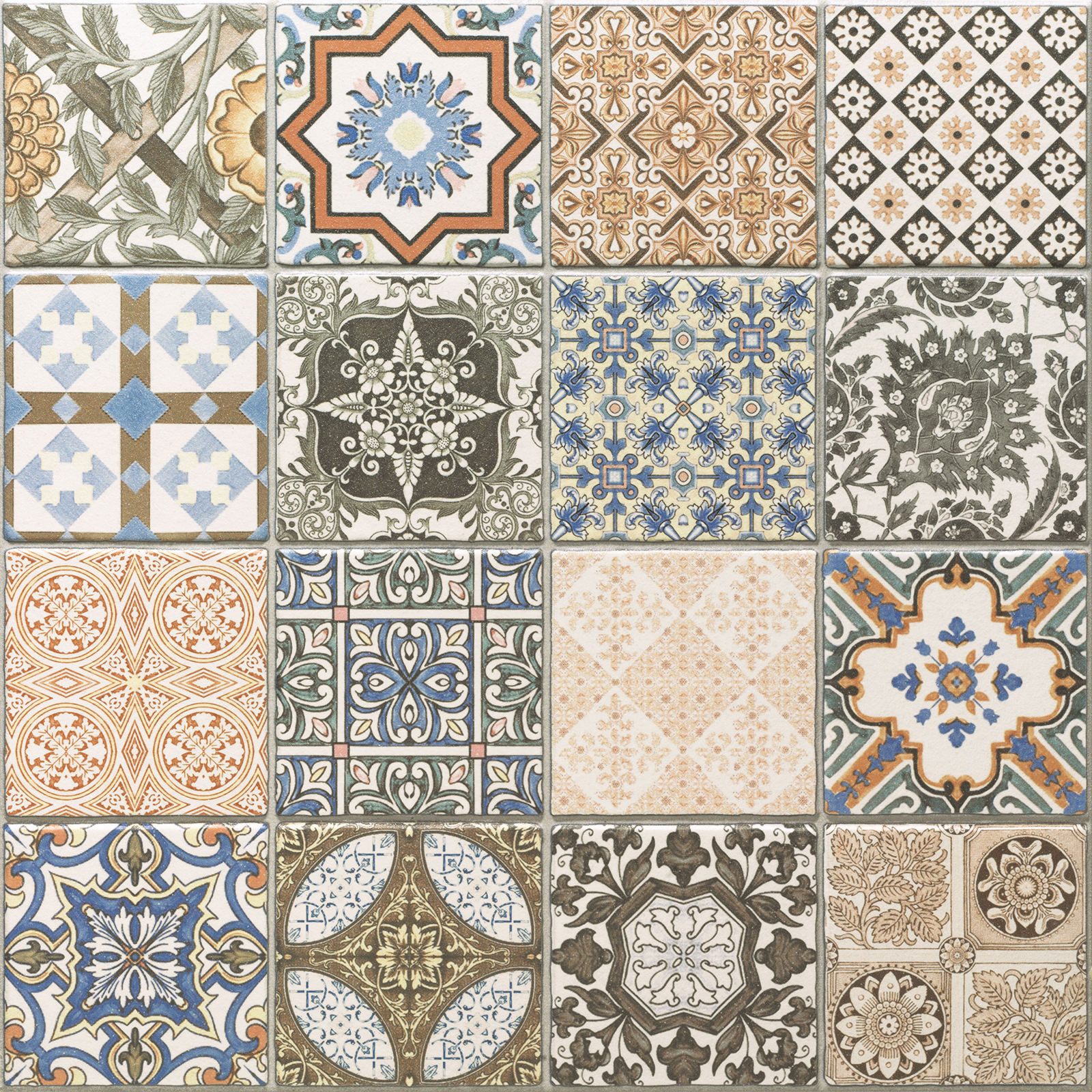 BODENFLIESE PATCHWORK PROVENZA DECO MATT 44X44 REALONDA BODENFLIESE PATCHWORK PROVENZA DECO MATT 44X44 REALONDA