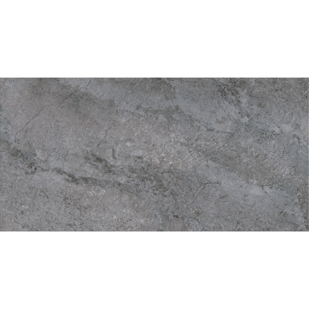 Glasiertes feinsteinzeug GAIA grey structure mat 29,8x59,8