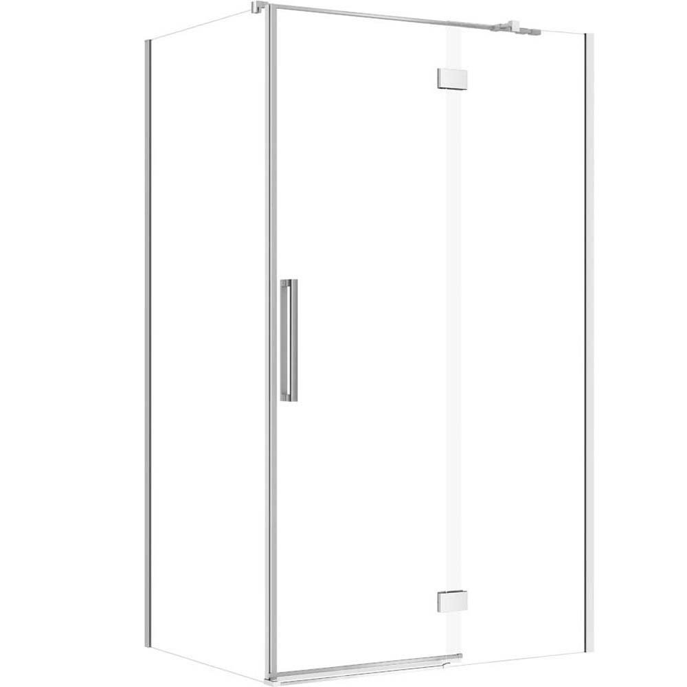 CERSANIT Rechteckige Duschkabine CREA rechts 120x90x200 cm chrom S601-208