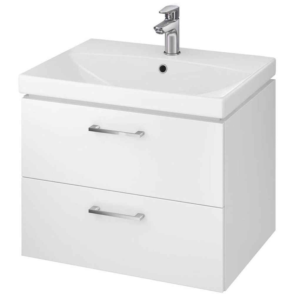 CERSANIT Unterschrank mit Waschbecken LARA CITY 60 weiß DSM S801-142-DSM