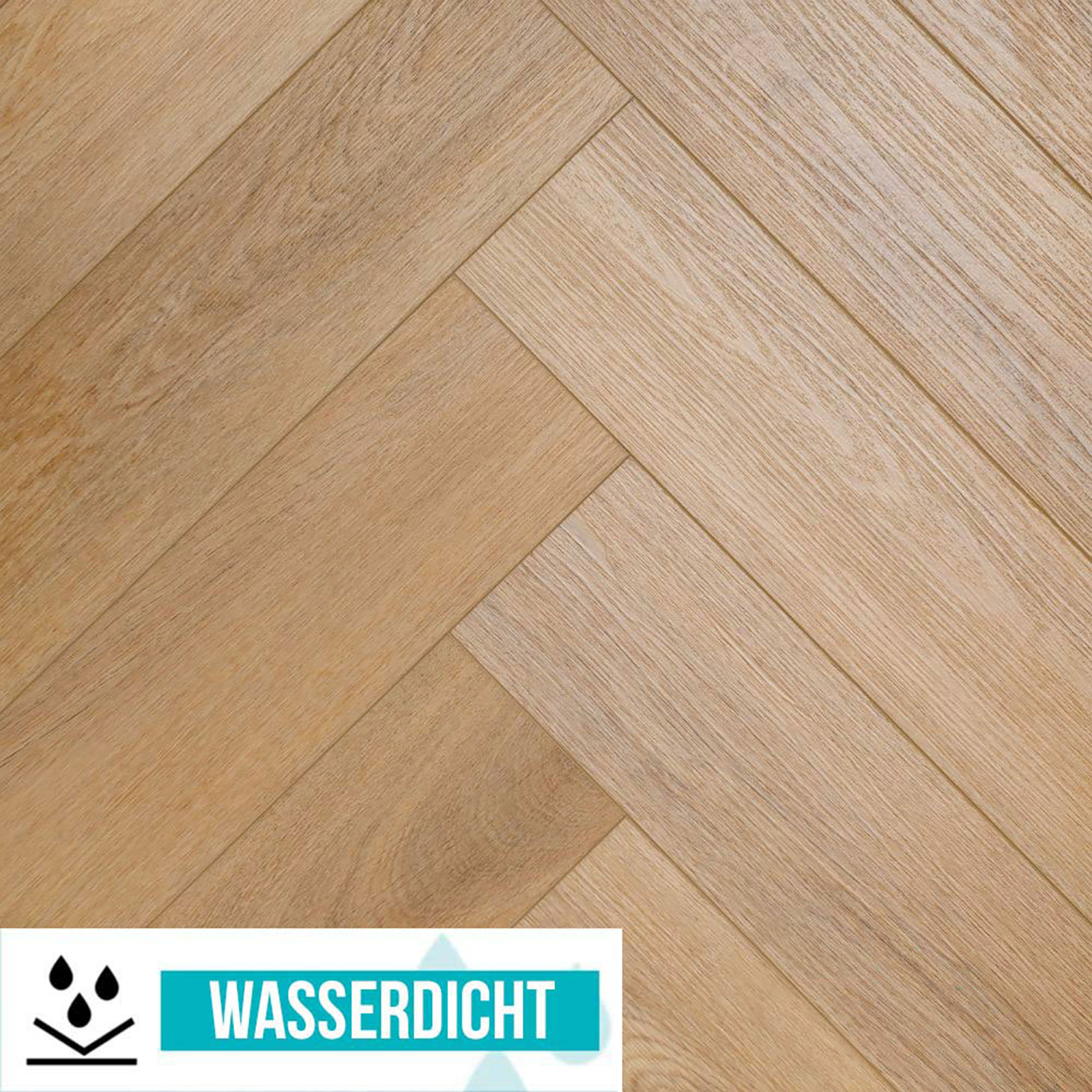 Vinylboden SPC BESTLAMINATE ADDURI A+B EICHE NATUR KL 23-32 6 mm