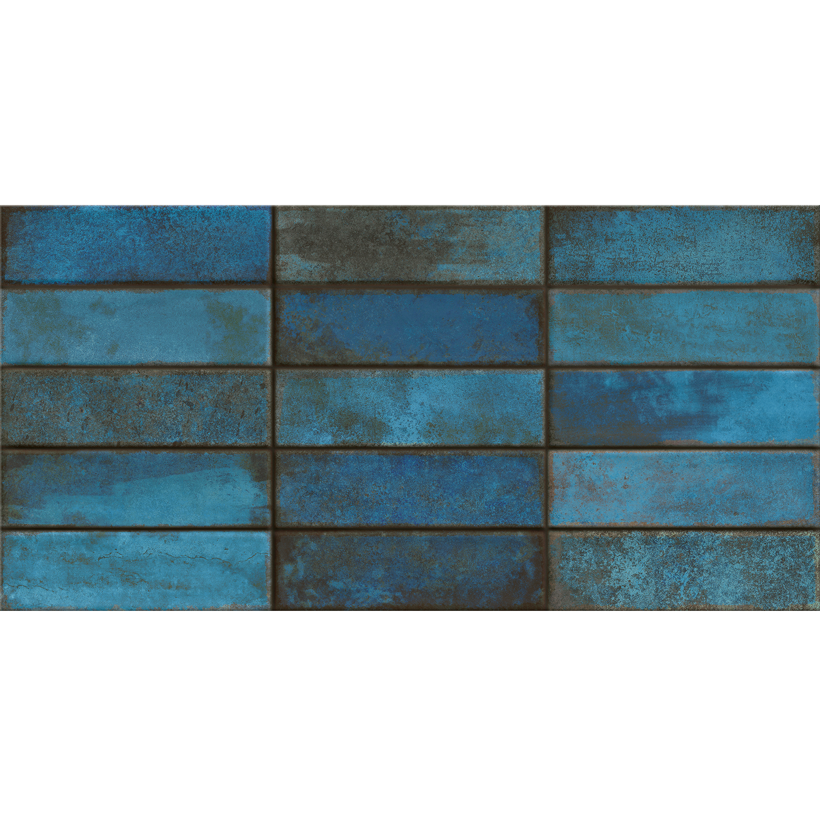 WANDFLIESE TUZZI BLAU GLÄNZEND 29,7X60 CERSANIT