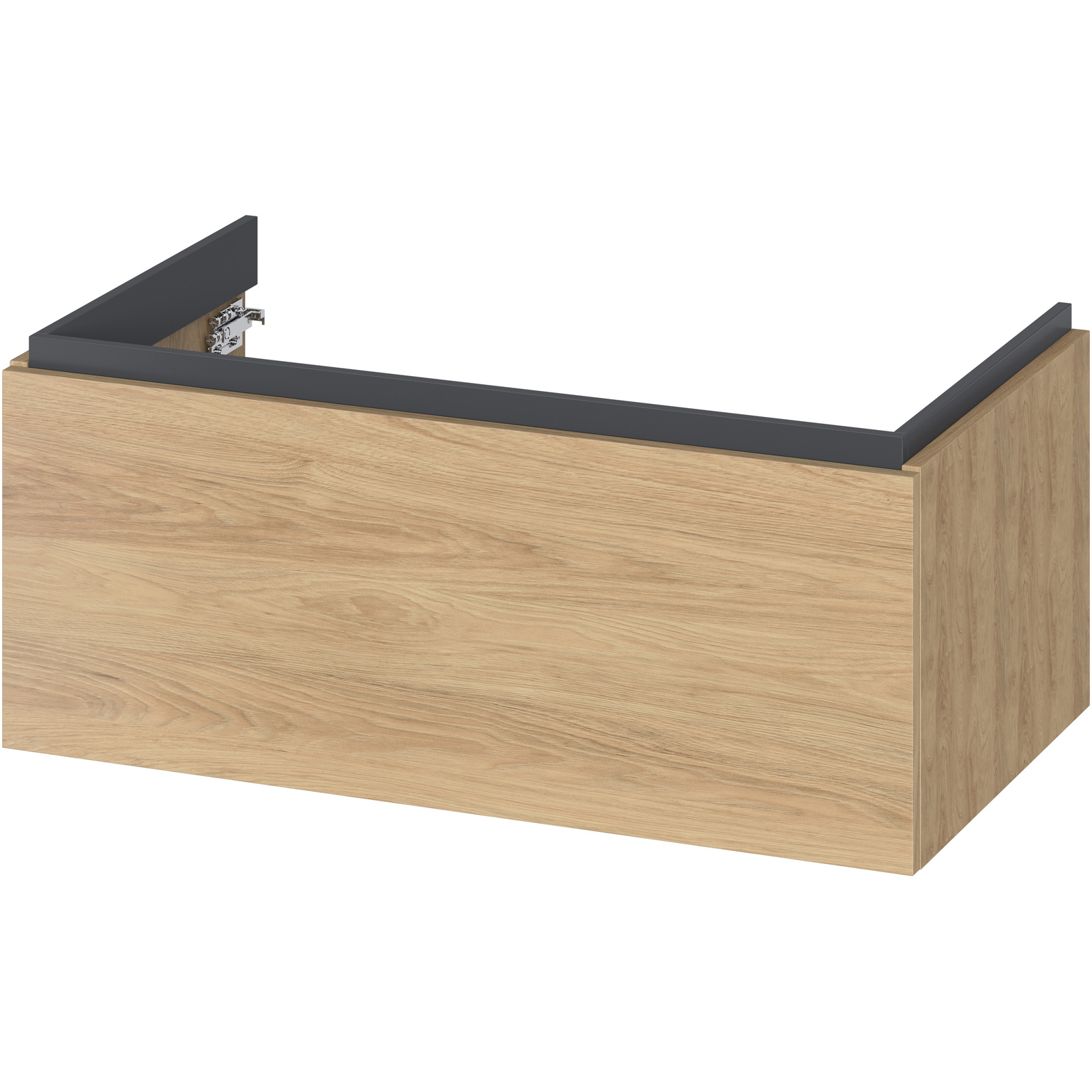 CERSANIT Waschbeckenschrank BONICA 80 mit einer Schublade Hickory-Eichen-Schiebesystem DSM S4041-010