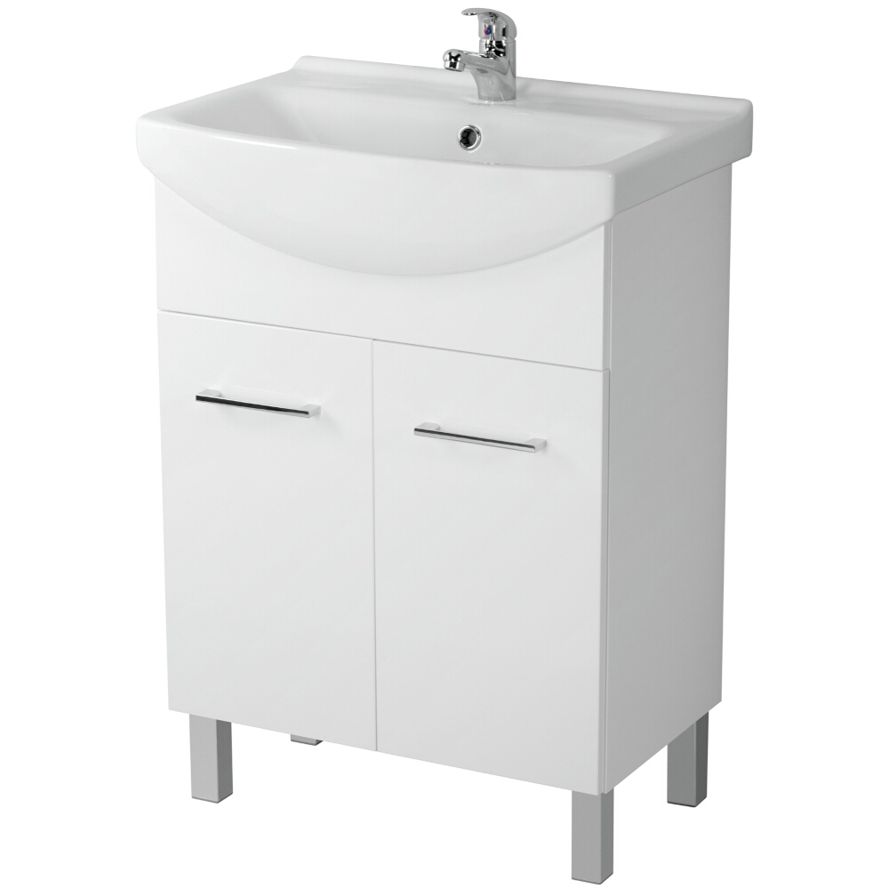 CERSANIT OLIVIA Waschtisch-Unterschrank CERSANIA New 60 weiß S1012-008