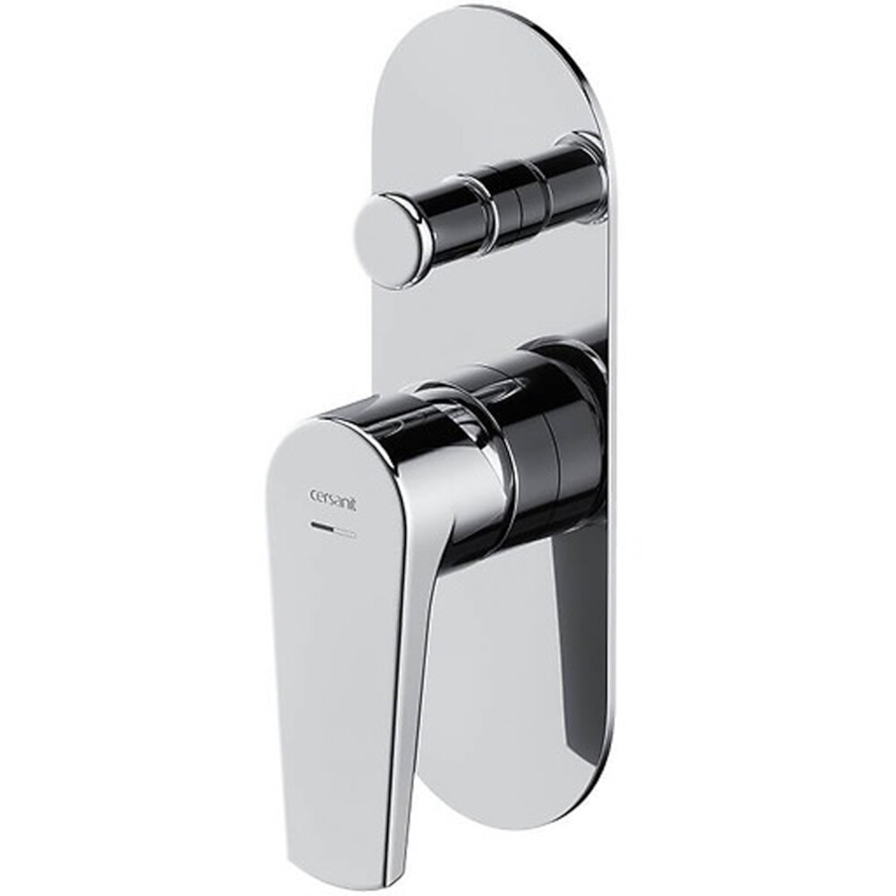 CERSANIT MODUO Unterputz-Wannen- und Duscharmatur mit Kasten chrom S951-338