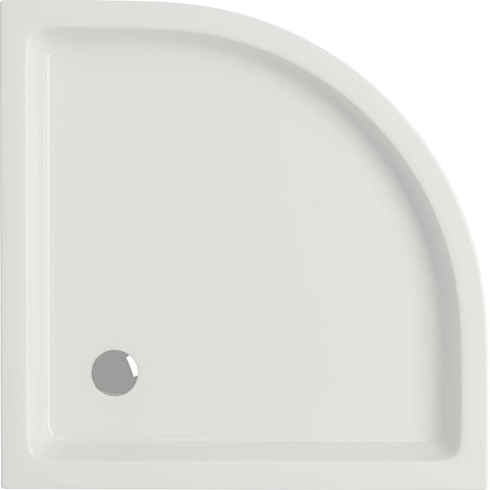 CERSANIT Halbrunde Duschwanne TAKO 80x4 weiß S204-001