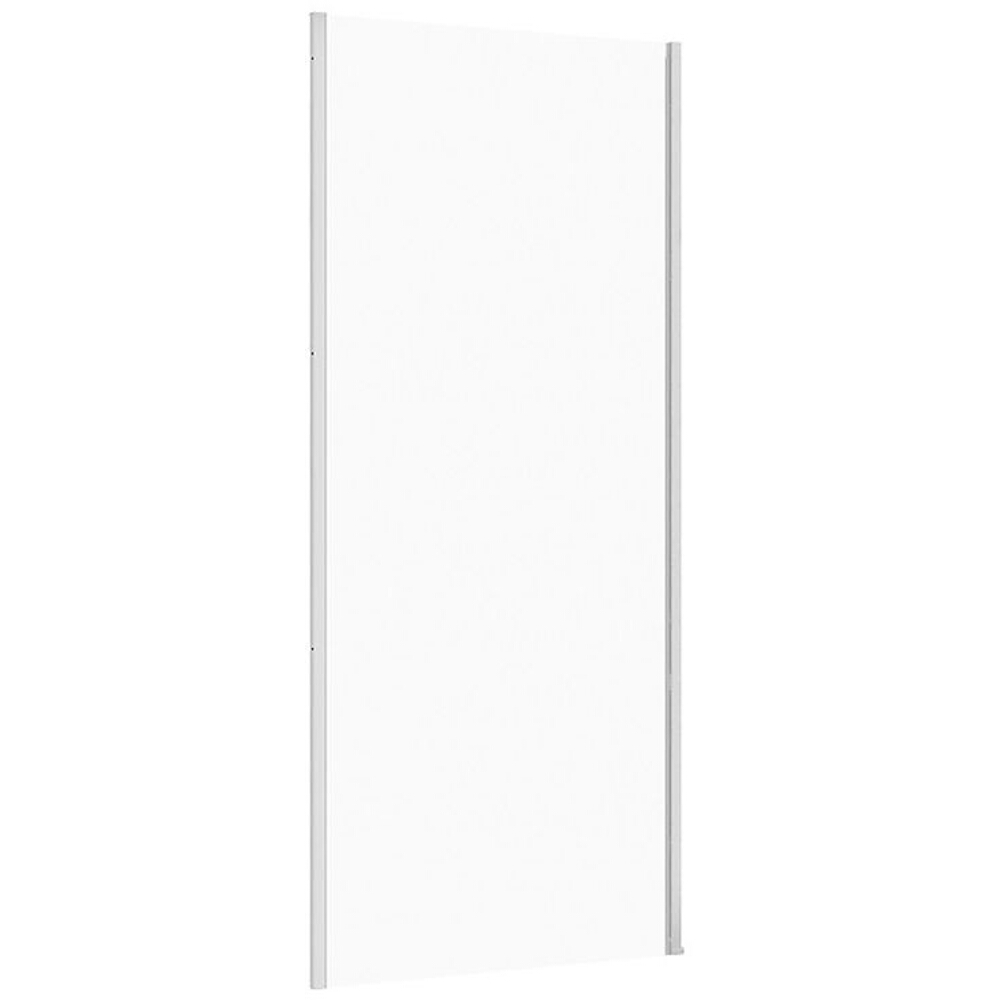 CERSANIT Duschwand seitlich LARGA chrom 90x195 transparentes Glas S932-132