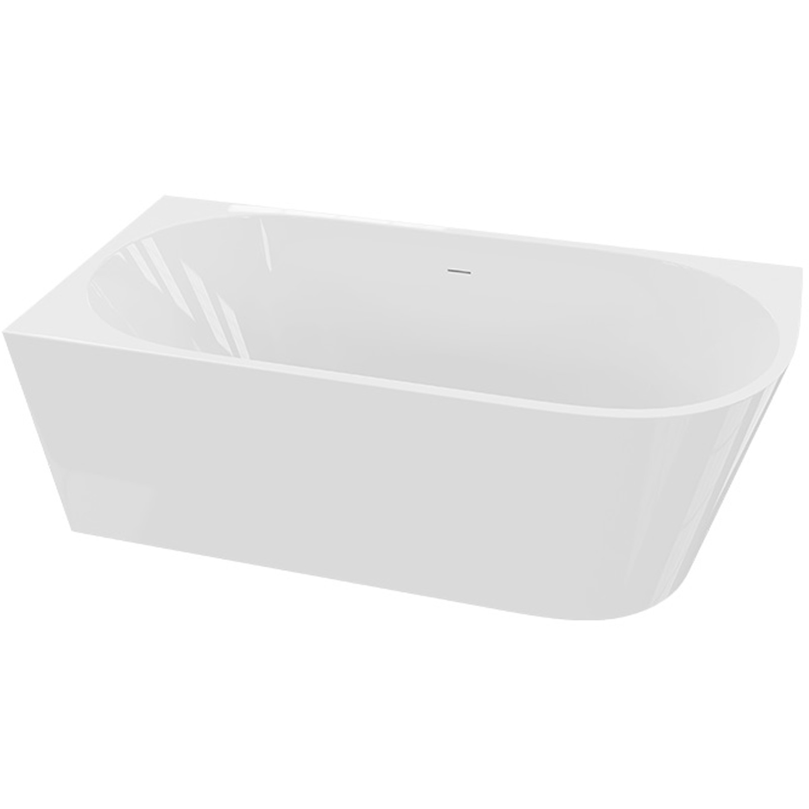 LAVITA Eckbadewanne DERA SLIM 170x80 cm links