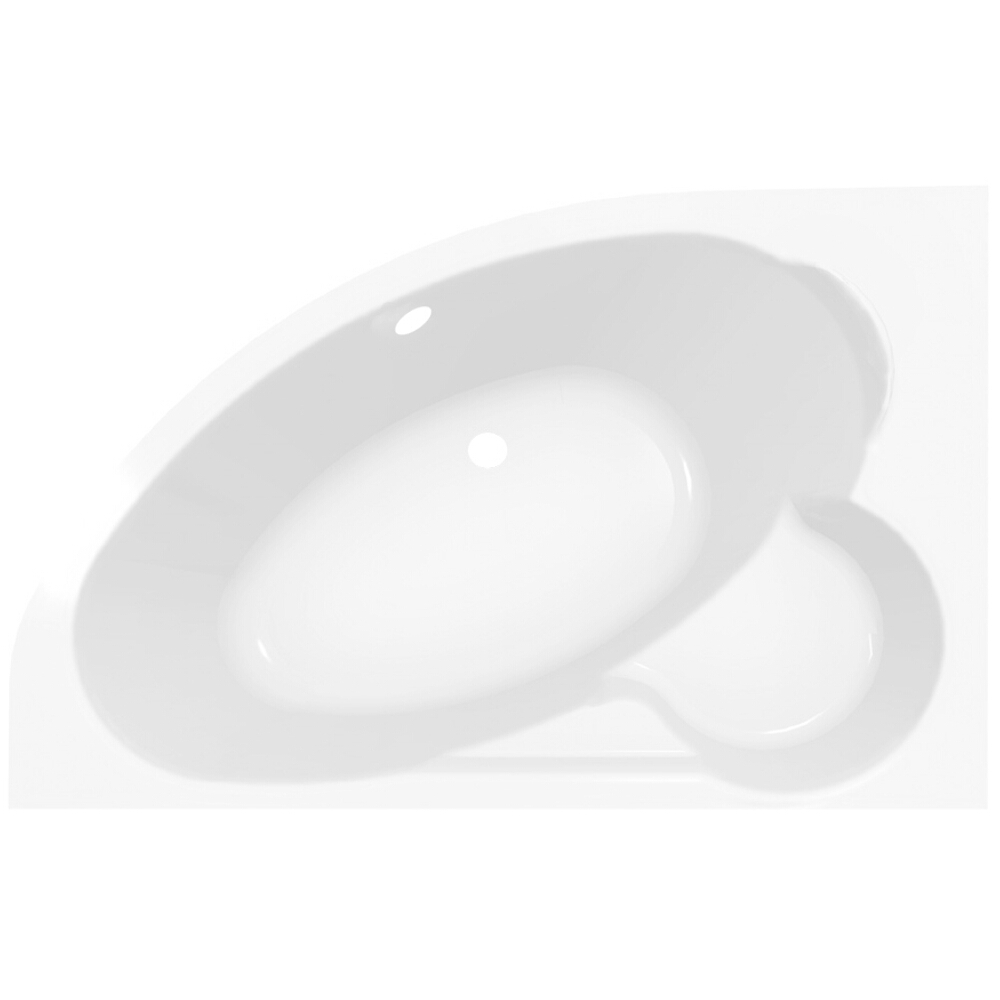 CERSANIT Asymmetrische Eckbadewanne KALIOPE 153 links S301-024