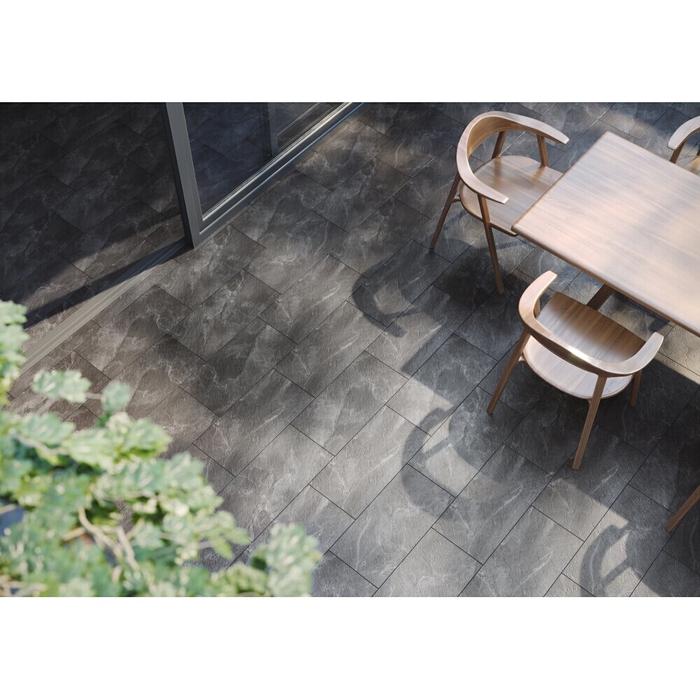 Glasiertes_feinsteinzeug_NOIR_grey_mat_29,7x59,8 Glasiertes feinsteinzeug NOIR grey mat 29,7x59,8