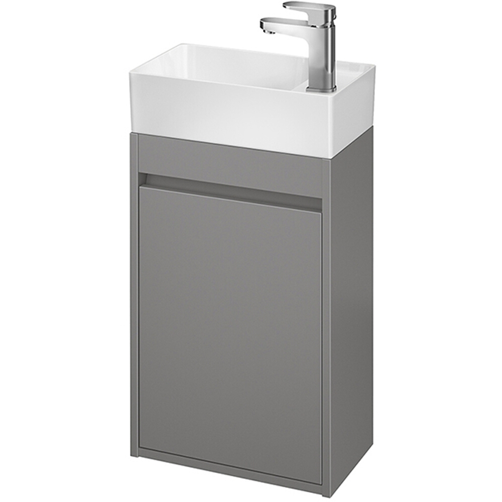 CERSANIT Waschtisch-Unterschrank CREA 40 grau matt S924-014