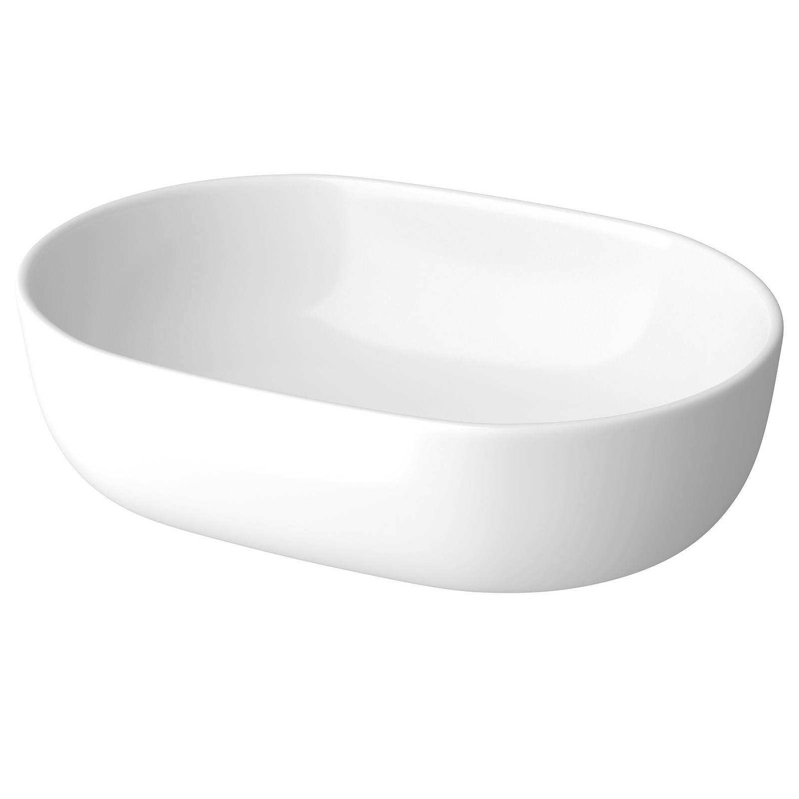 CERSANIT Aufsatzwaschbecken MODUO 50 oval K116-049