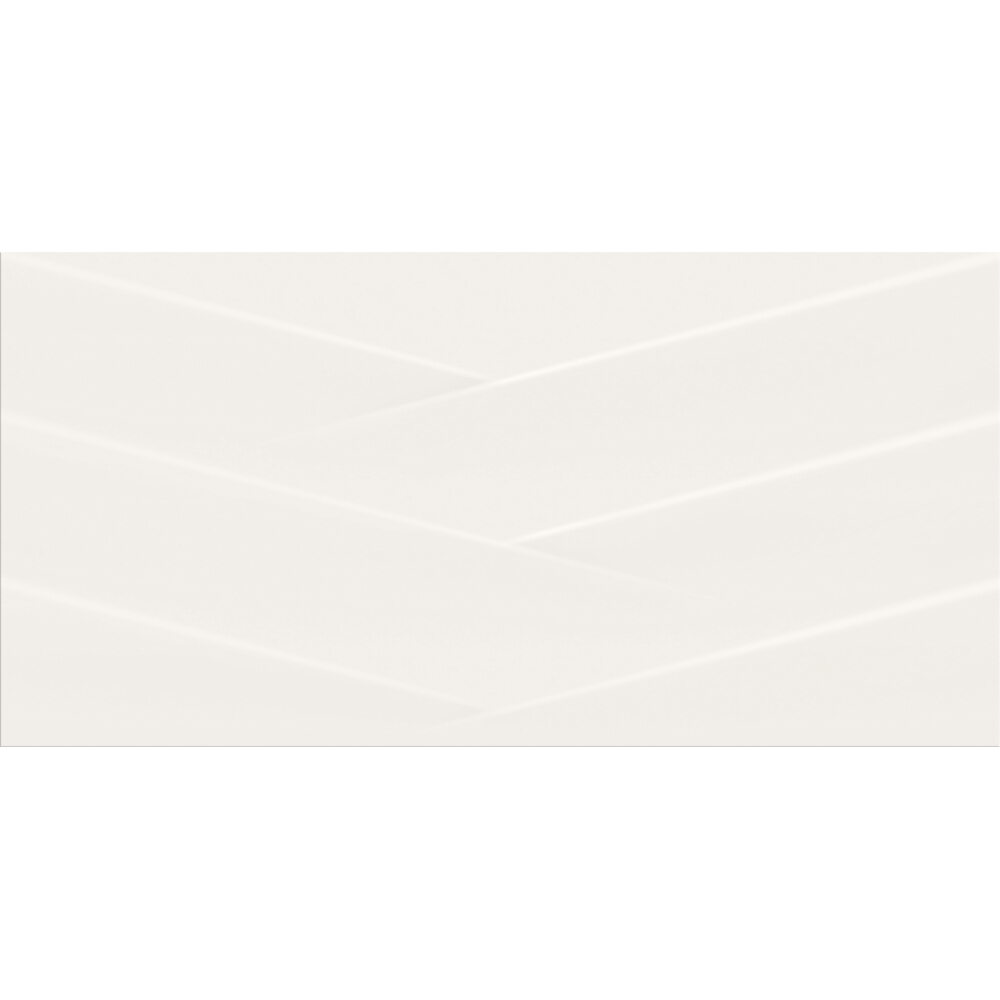 WANDFLIESE PEROUSO WIND WEIß SATIN STRUCTURE SATIN 29,7X60 CERSANIT