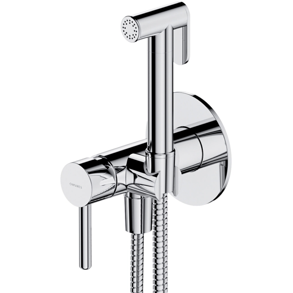 OMNIRES Bidet-System Y bündig eingebaut Chromglanz SYSYBI2CR