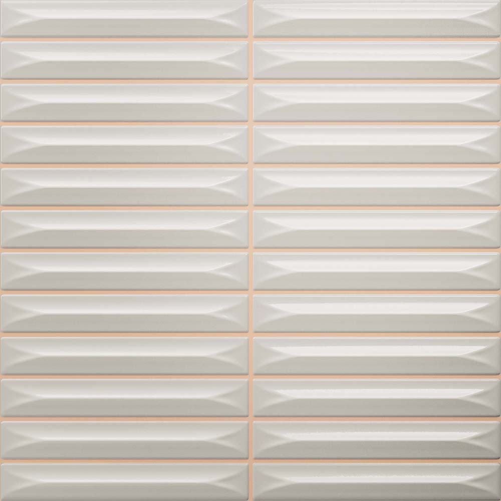 WANDFLIESE DART SILBER ZUM VERFUGEN GLÄNZEND 20X20 VILAR ALBARO