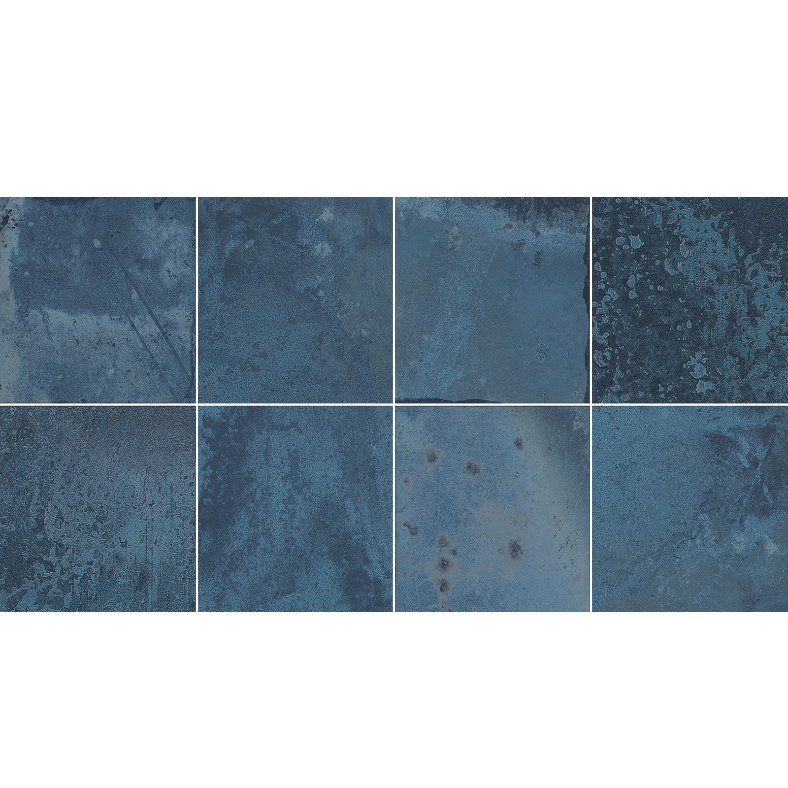 WANDFLIESE PROVENCE OCEAN BLAU GLÄNZEND 31X60 ZUM VERFUGEN GEOTILES