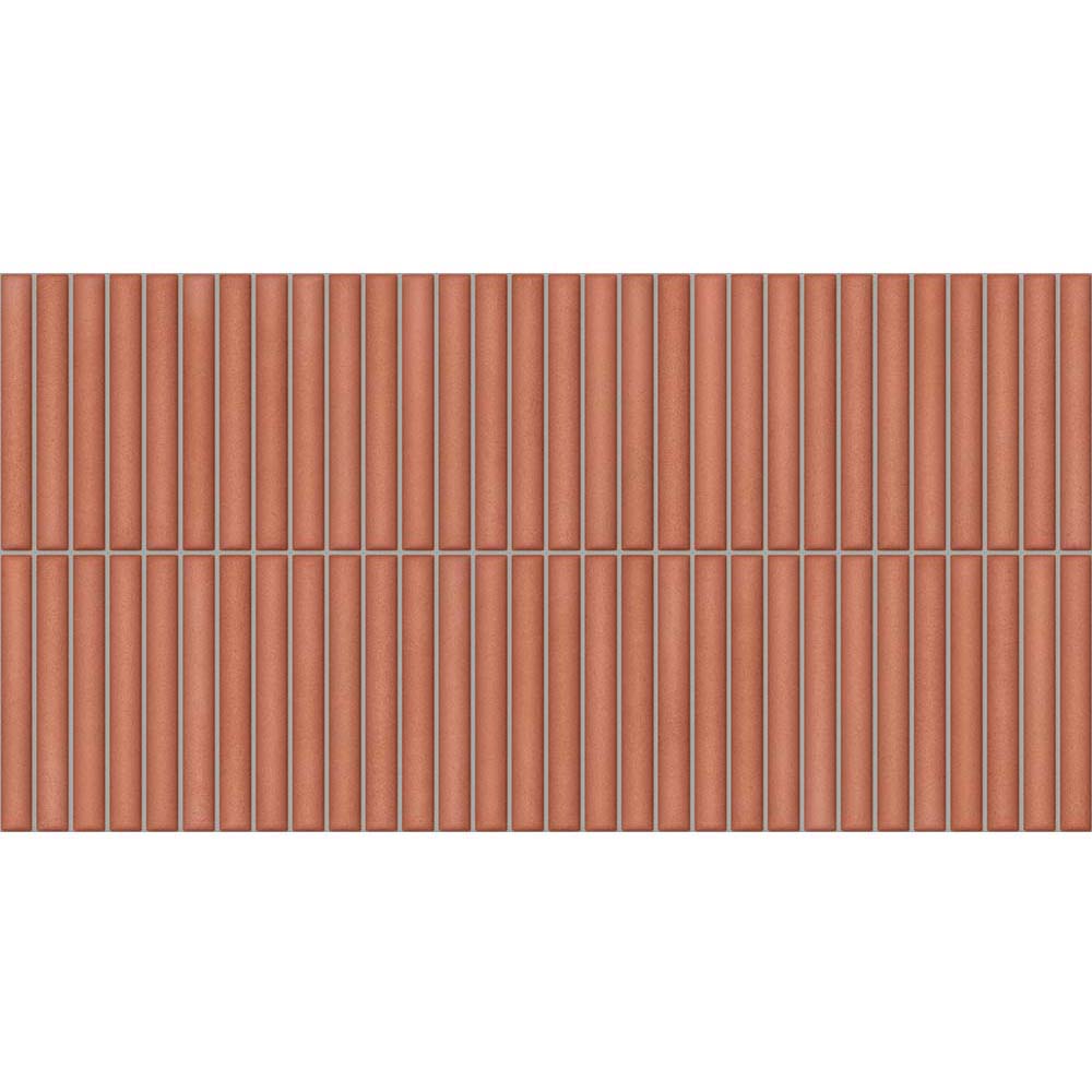 WANDFLIESE DECO ANGELO CORAL GLÄNZEND 32X62,5 MARQUIZ