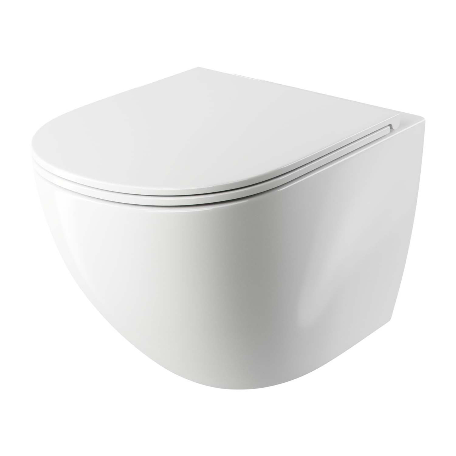 OMNIRES Wand aufgehängte Toilettenschüssel OTTAWA, langsam abfallender Sitz 49x37 cm weiß OTTAWAMWBP OMNIRES Wand aufgehängte Toilettenschüssel OTTAWA, langsam abfallender Sitz 49x37 cm weiß OTTAWAMWBP