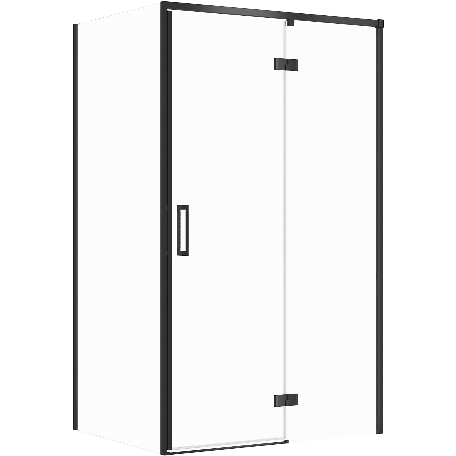 CERSANIT LARGA rechteckige Duschkabine rechts 120x90x195 cm schwarz S601-317 CERSANIT LARGA rechteckige Duschkabine rechts 120x90x195 cm schwarz S601-317