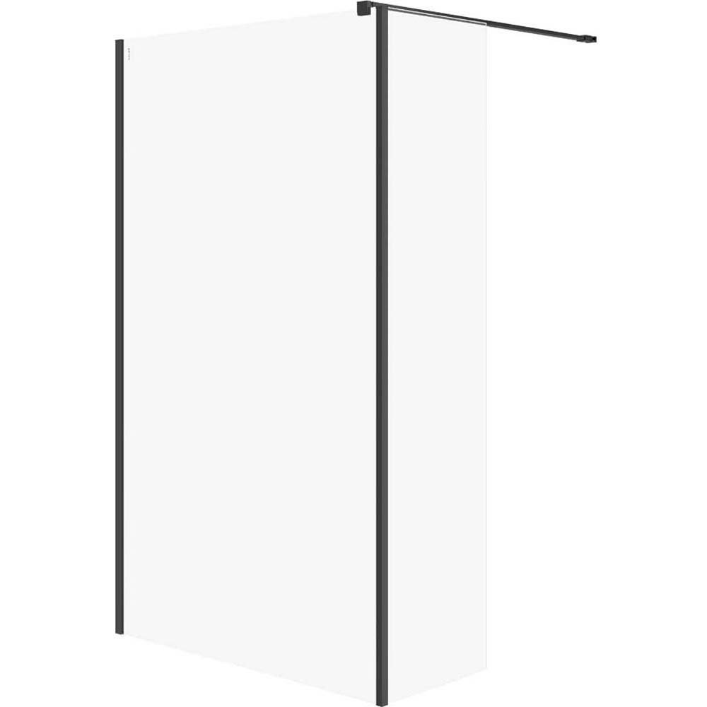 CERSANIT WALK-IN Duschwand MILLE 120x50x200 schwarz S601-178