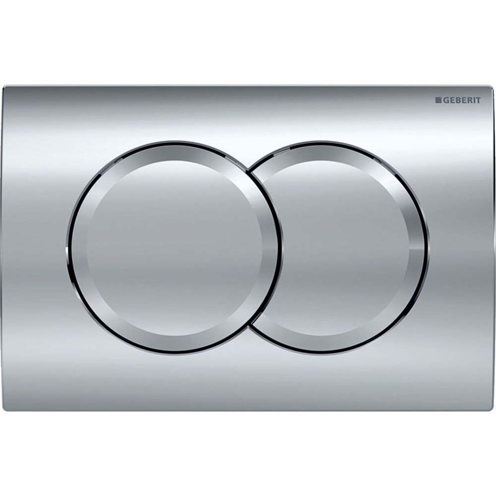 GEBERIT Betätigungsplatte DELTA01 24,6x16,4 cm hochglänzend verchromt 115107211