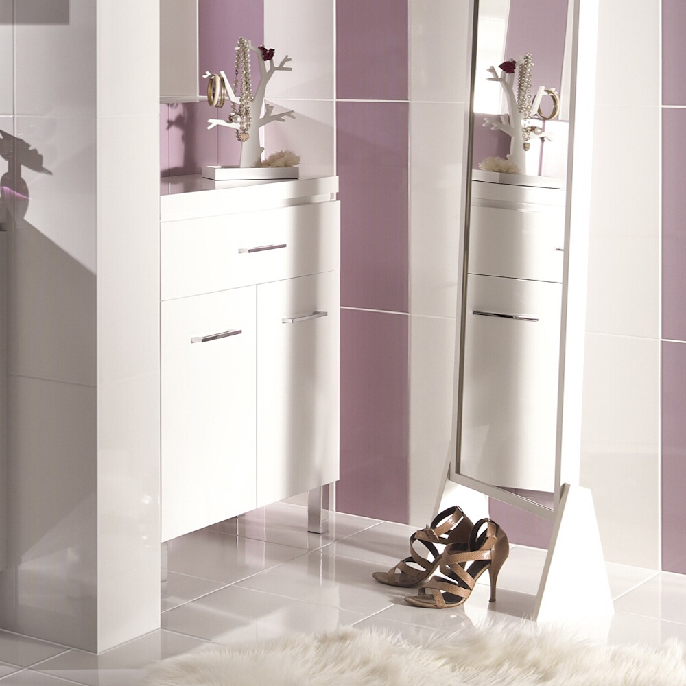 CERSANIT Kommode für Badezimmer OLIVIA weiß DSM S543-010-DSM