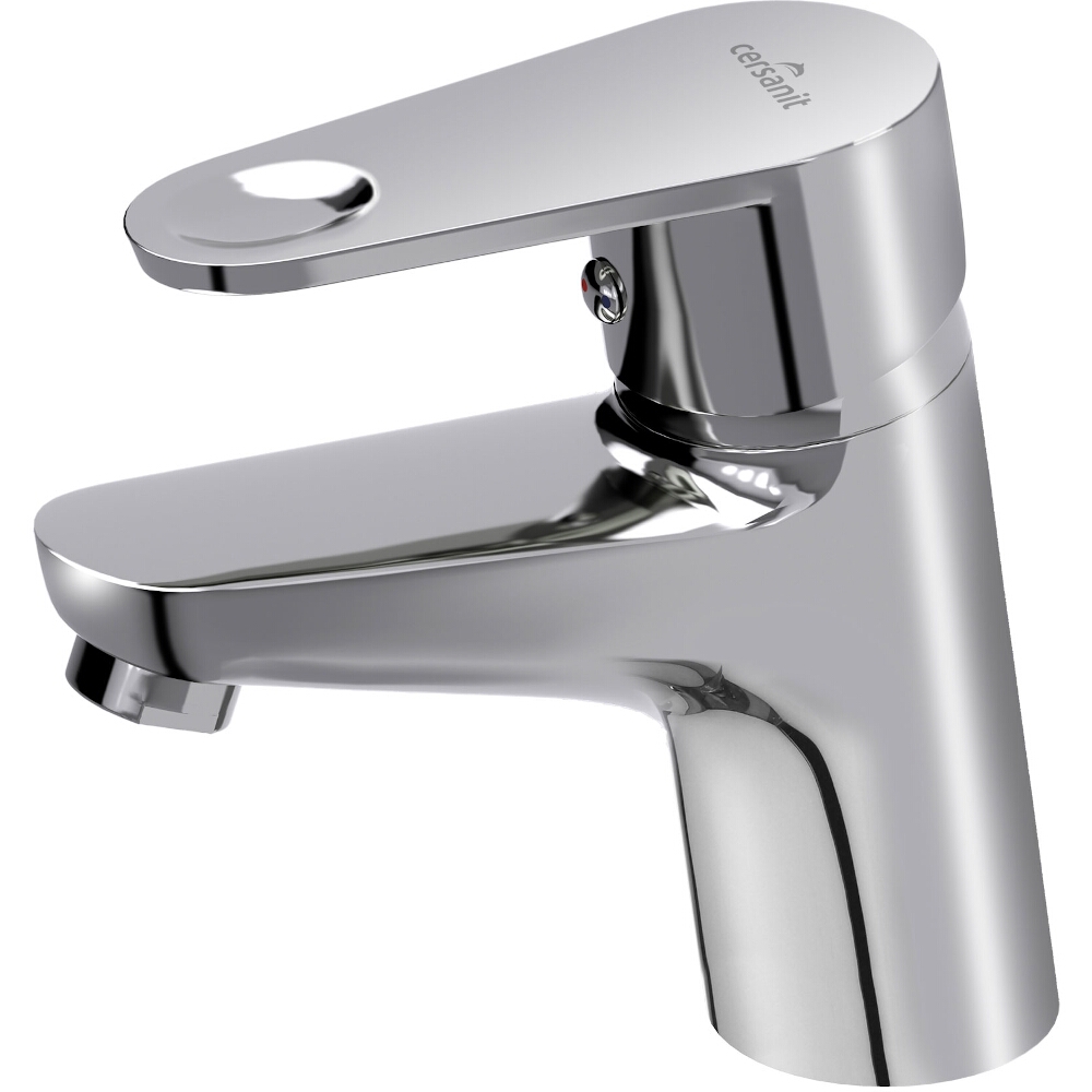 CERSANIT Stand-Waschtischarmatur CARI chrom mit Kunststoffstopfen S951-040