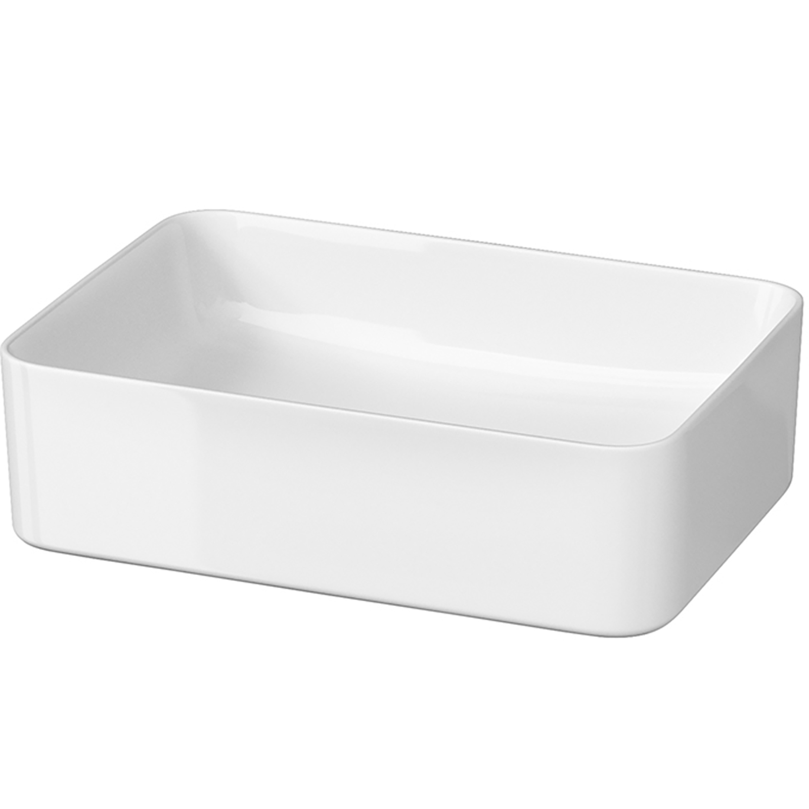 CERSANIT Aufsatzwaschbecken CREA 50 rechteckig K114-001-BOX
