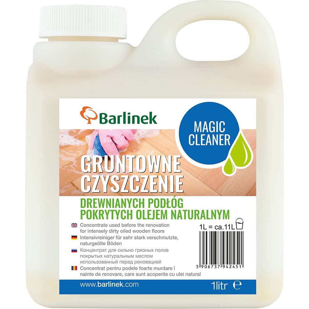Magic Cleaner Konzentrat für die Intensivreinigung von Holzoberflächen 1 L Barlinek