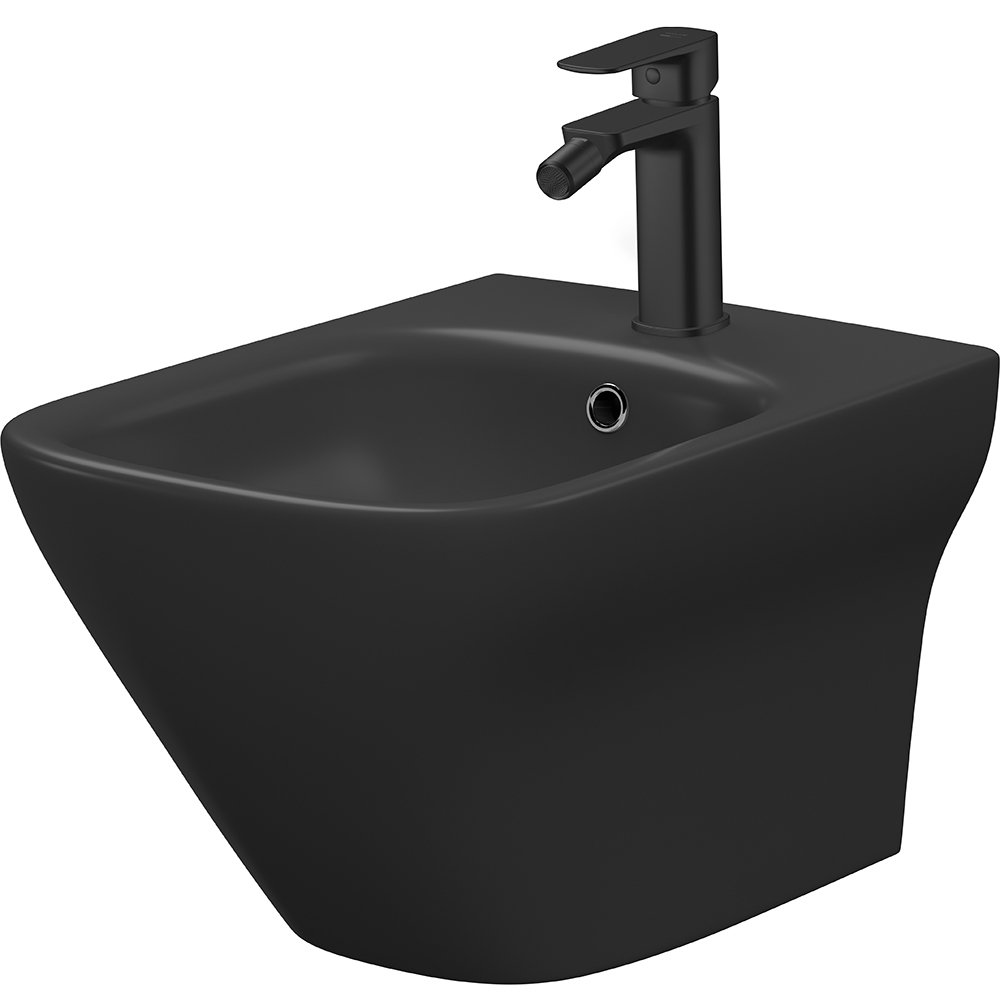 CERSANIT Wand-Bidet LARGA OVAL anthrazit K677-041