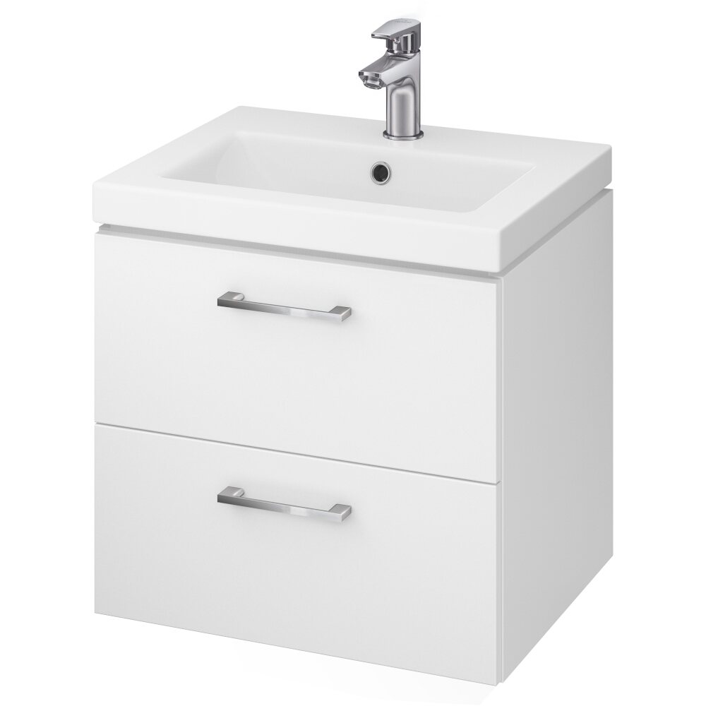 CERSANIT Unterschrank mit Waschbecken LARA COMO 50 weiß DSM S801-146-DSM