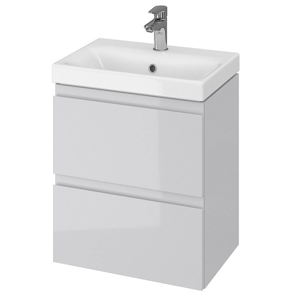 CERSANIT Waschtisch-Unterschrank MODUO SLIM 50 grau DSM S801-228-DSM