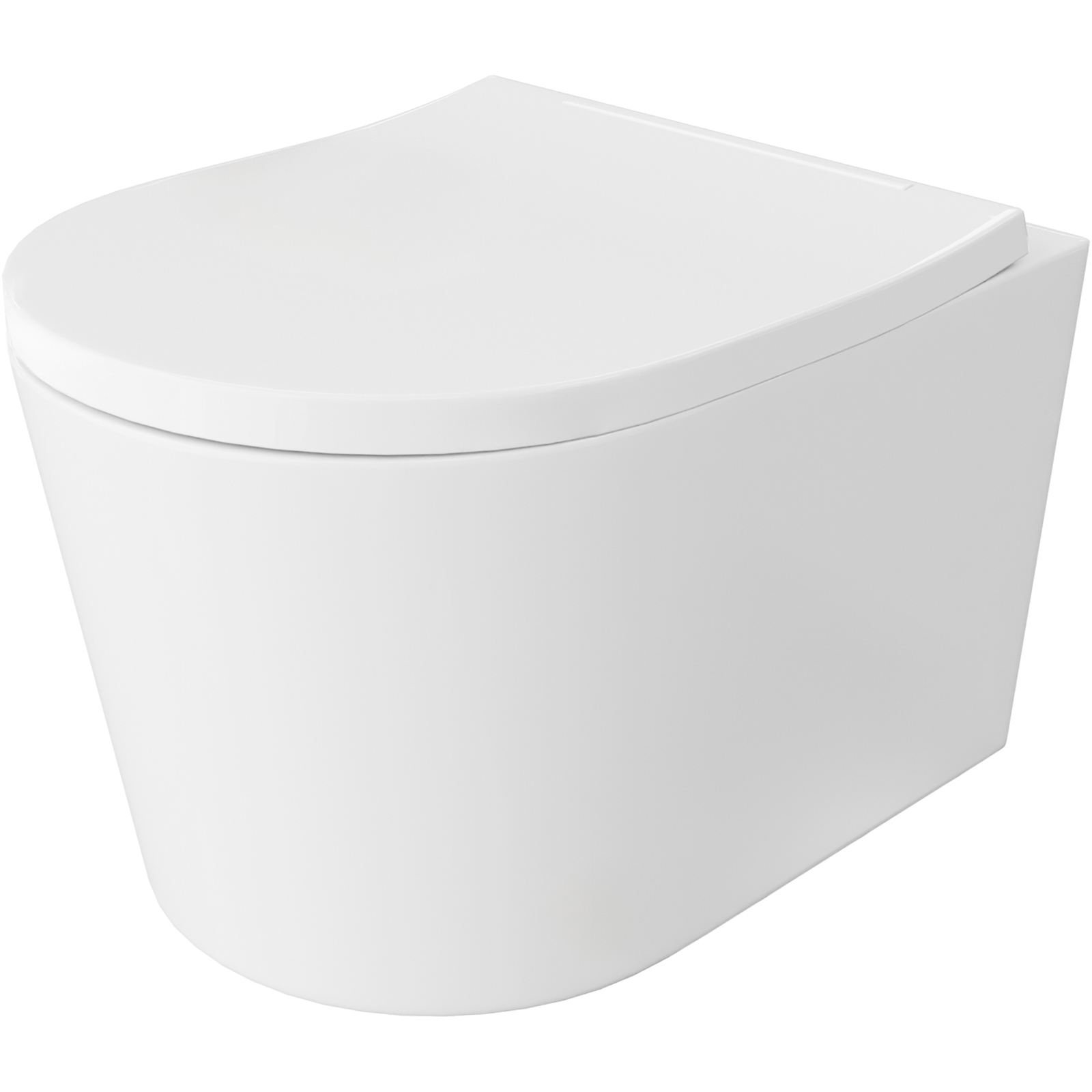 LAVITA Wandhängende WC-Schüssel OTTAWA PRO Whirlpool mit Duroplast-Sitz weiß