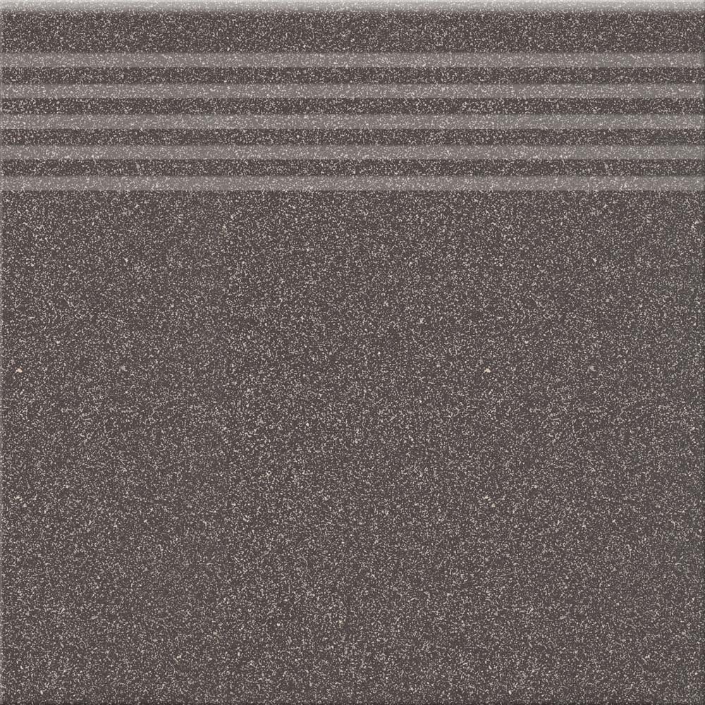 BODENFLIESE STUFENFLIESE ETNA GRAPHIT/SCHWARZ MATT 30X30 CERSANIT