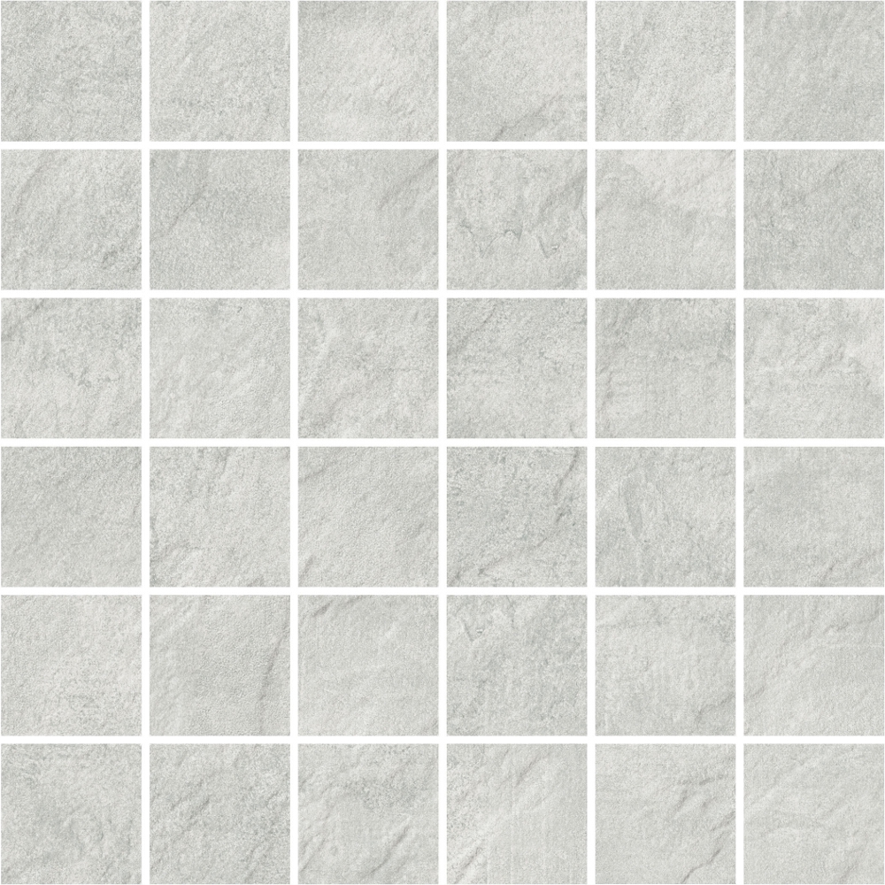 BODENFLIESE MOSAIK STEINOPTIK PIETRA HELLGRAU MATT 29,7X29,7 CERSANIT