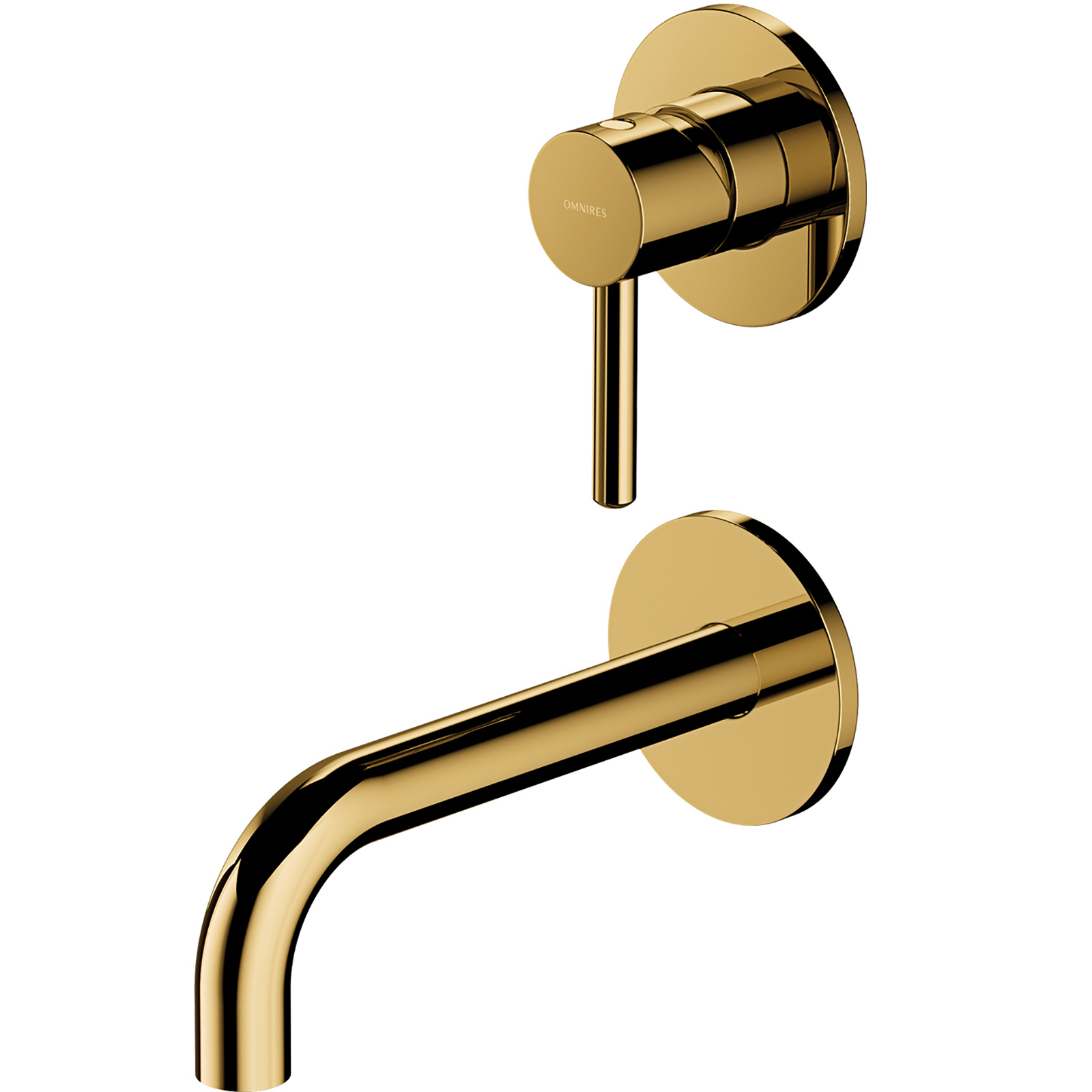 OMNIRES Waschbeckenhahn Y bündig montiert goldglänzend Y1215NGL