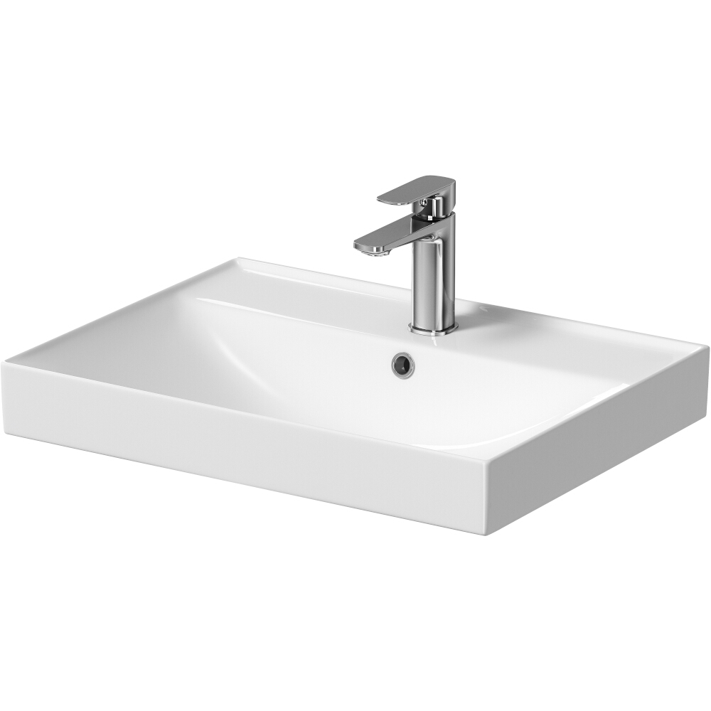 CERSANIT_Schrank_mit_Waschbecken_LARGA_60_weiß_S801-439 CERSANIT Schrank mit Waschbecken LARGA 60 weiß S801-439