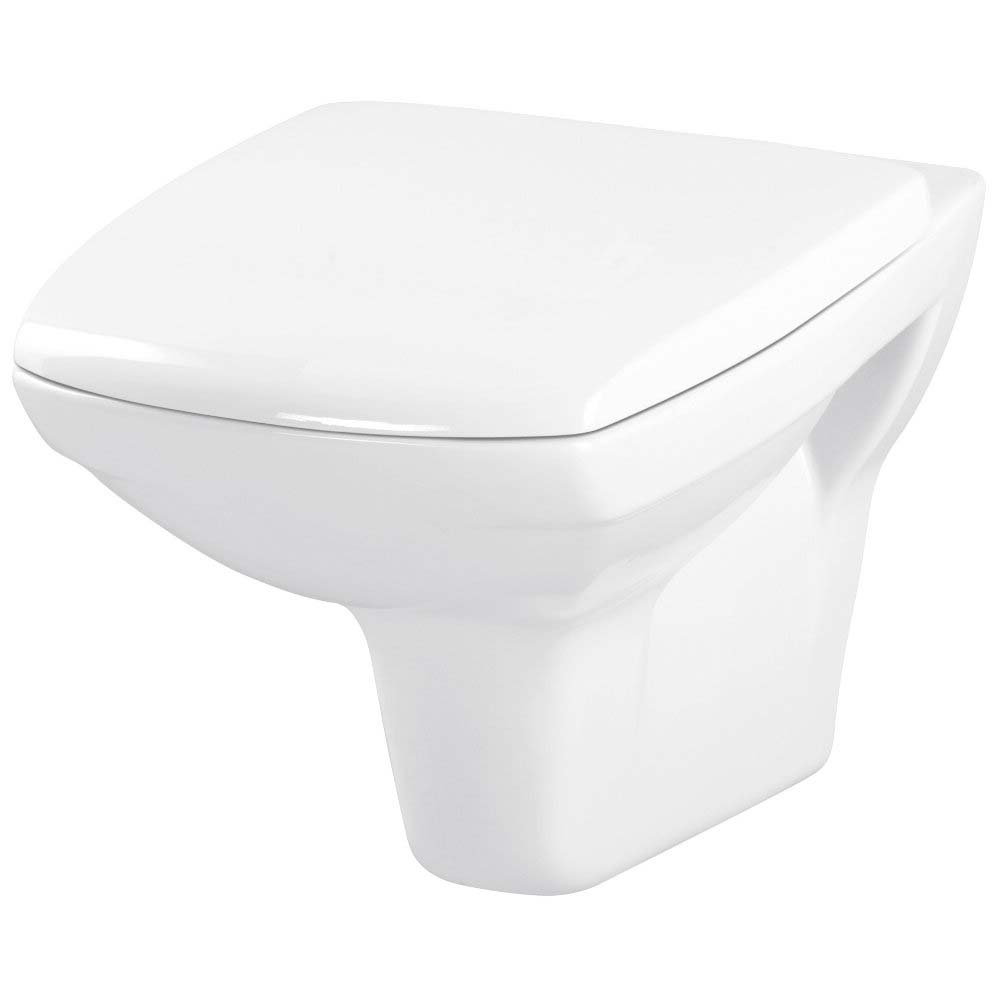 CERSANIT Wandhängende WC-Schüssel CARINA NEW CleanOn rechteckig K31-046