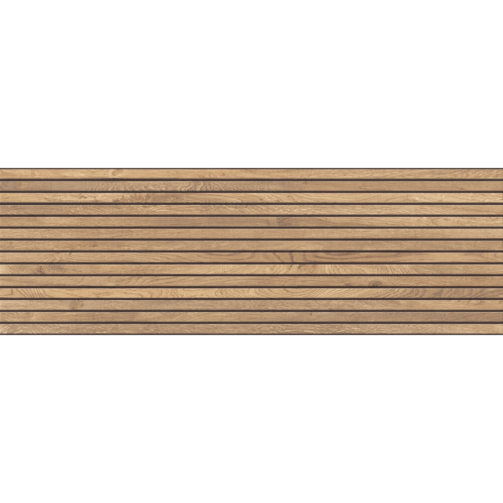 WANDFLIESE BAND WOOD BEIGE MAT 39,8X119,8