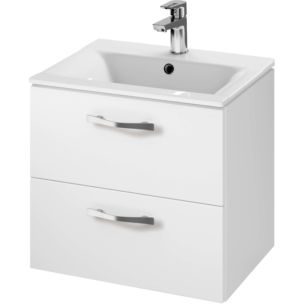 CERSANIT NIKO 50 Waschtischunterschrank mit Waschbecken weiß zur Selbstmontage S801-456