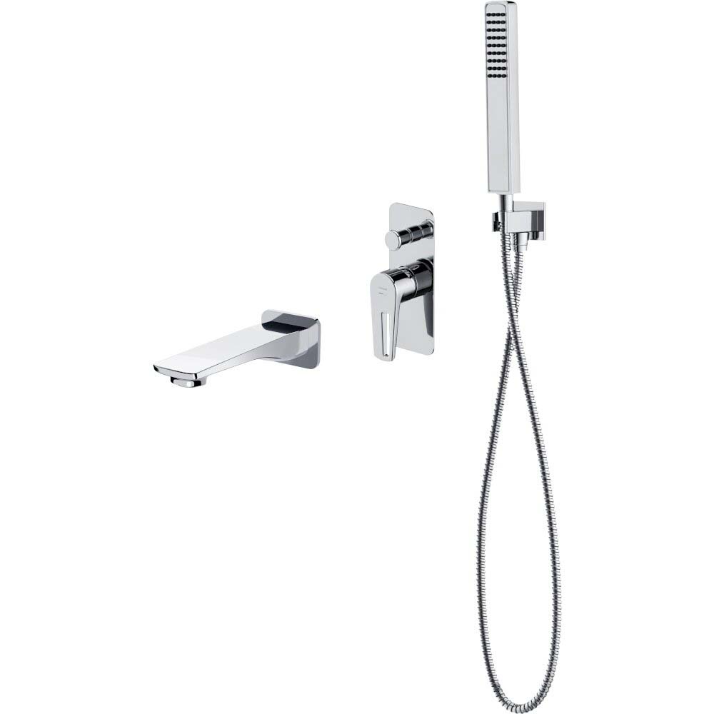 CERSANIT Unterputz-Badewannengarnitur MILLE chrom S952-037
