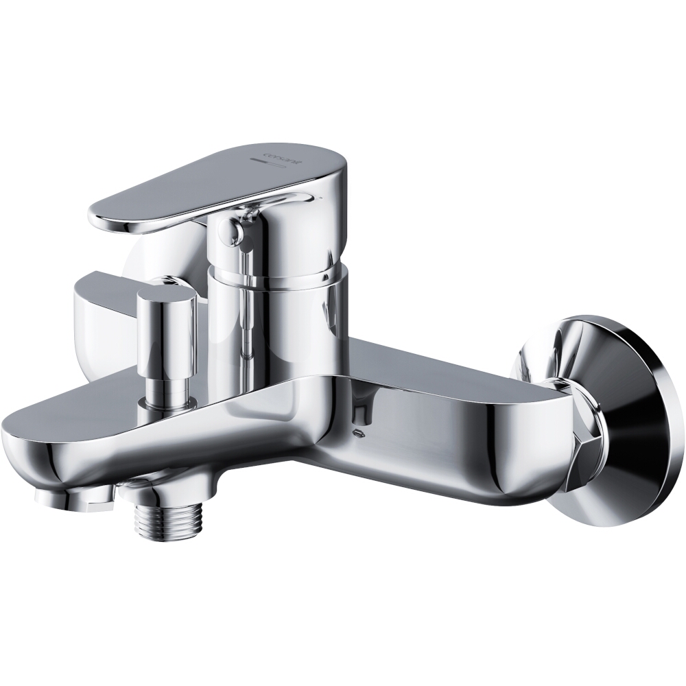 CERSANIT Wandarmatur für Badewanne und Dusche CERSANIA chrom S951-235