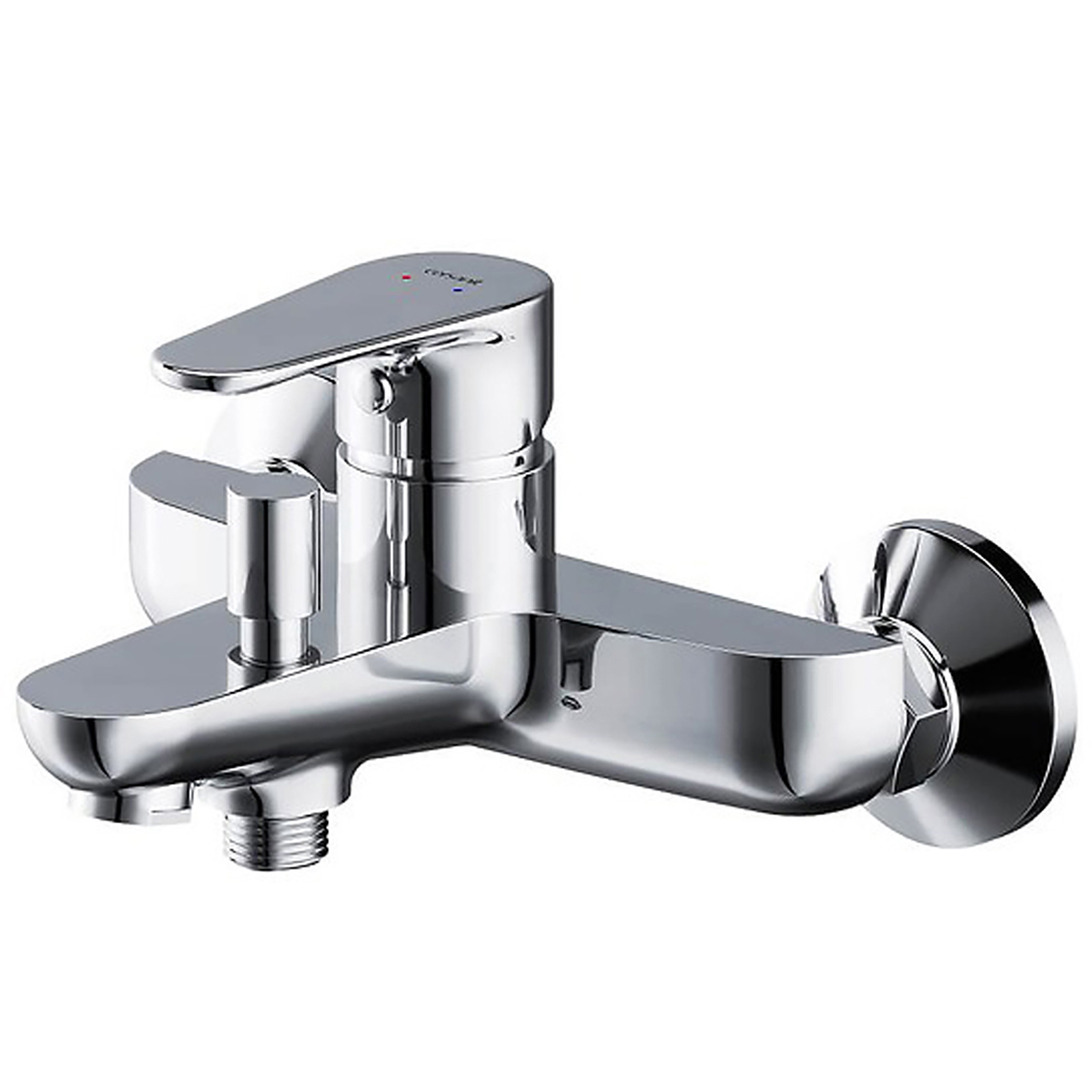 CERSANIT Wand-Wannen- und Duscharmatur LIBRA chrom S951-406