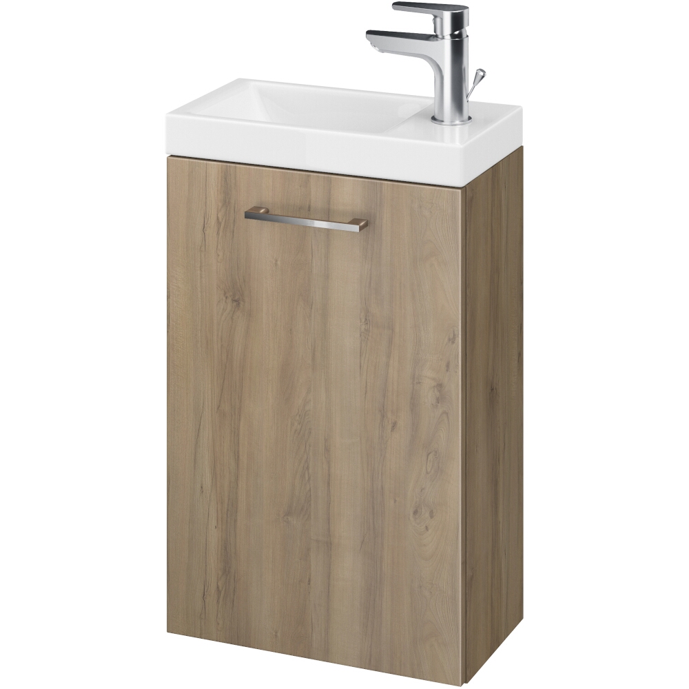 CERSANIT Unterschrank mit Waschbecken LARA COMO 40 Nussbaum DSM S801-188-DSM