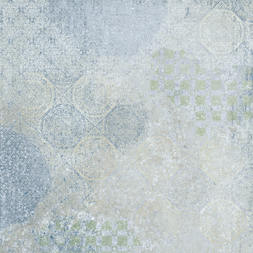 BODENFLIESE CARPET BOHEMIAN BLAU NATURAL 99,55X99,55 APARICI